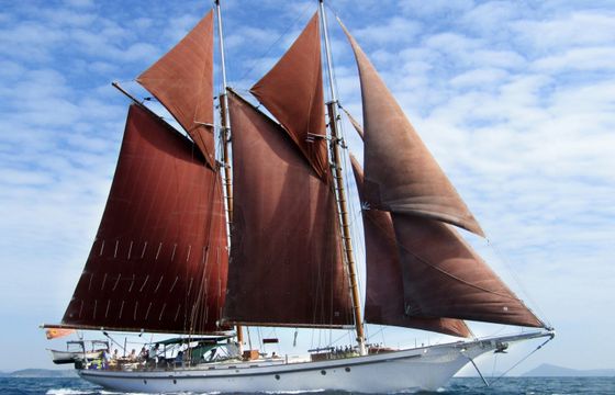 Pritchard Gaff rigged schooner