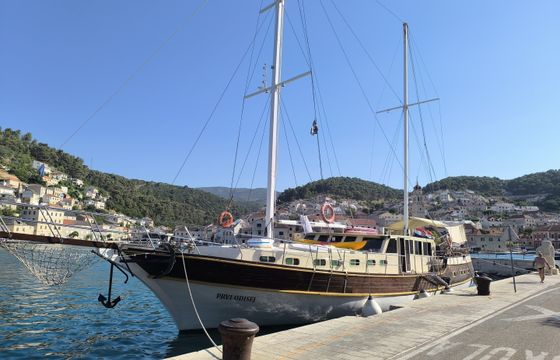 Marmaris shipyards Turkey Wood