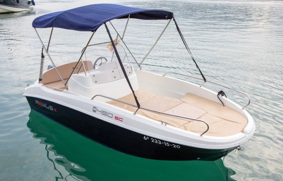 Remus 450 open