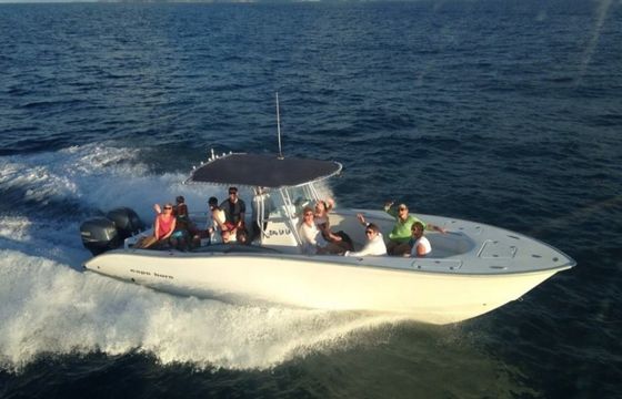 Cape Horn 31 center console