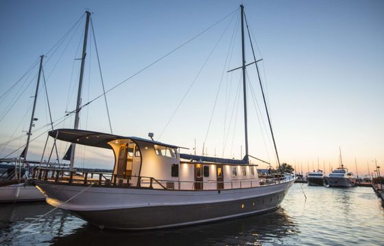 GREEK KARAVOSKARO 80 ft Custom Made Greek Karavoskaro