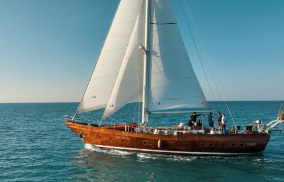 Mostes One Off classic wood yacht