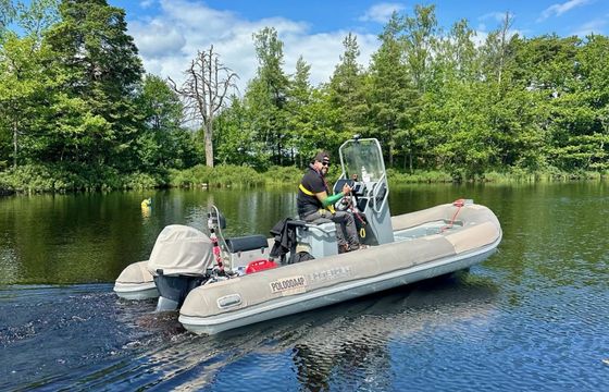 3D Tender Stealth RIB 550