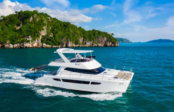Powered Catamaran