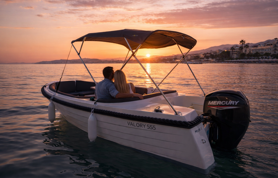 Boatbuilding motor yacht valory 555