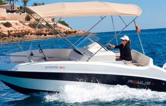 Remus 450 open