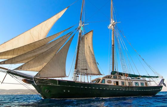 Motor sailor