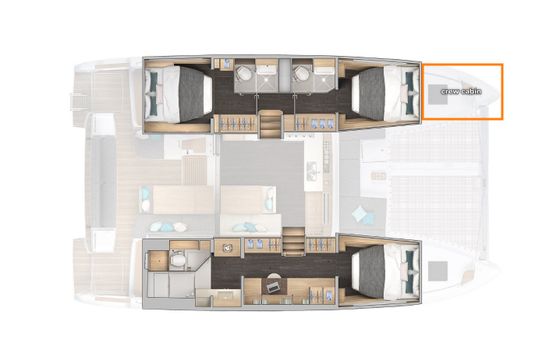 Lagoon 43 Owner's Version