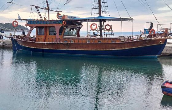 Wooden Pirate Ship