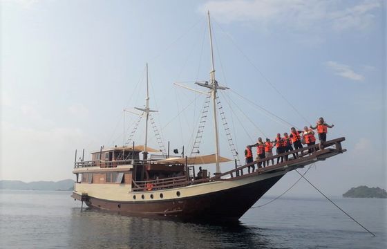 Traditional Phinisi Boat