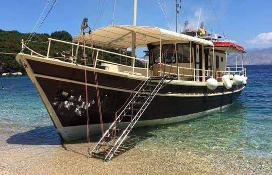 Psaros Shipyard Traditional wooden boat