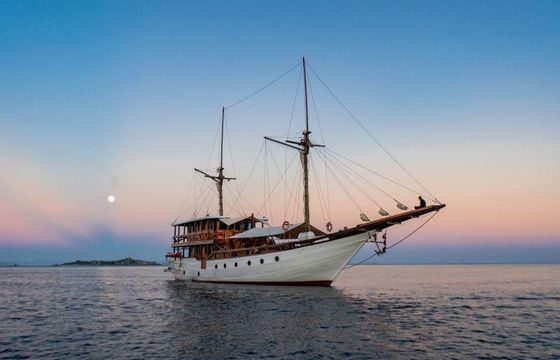 Traditional Phinisi Style Wooden Boat 148