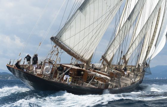 Van der Graaf 3 mast topsail gaff schooner