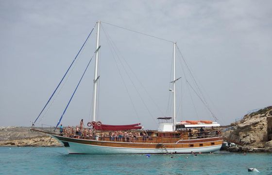 Gulet wooden yacht