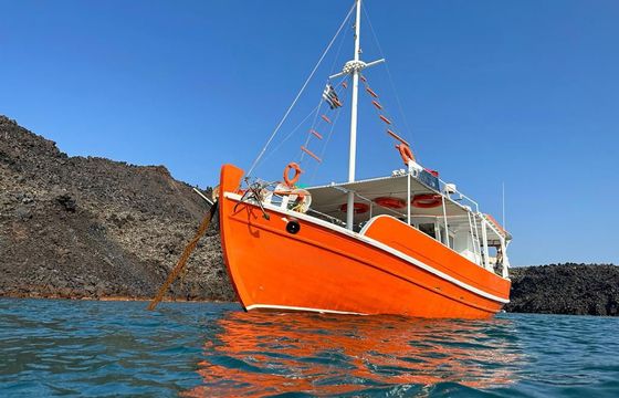 Traditional Trechandiri Wooden Boat