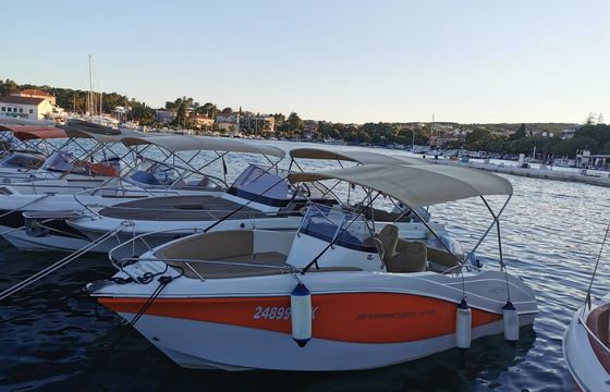 Okiboats Oki boat Barracuda 545