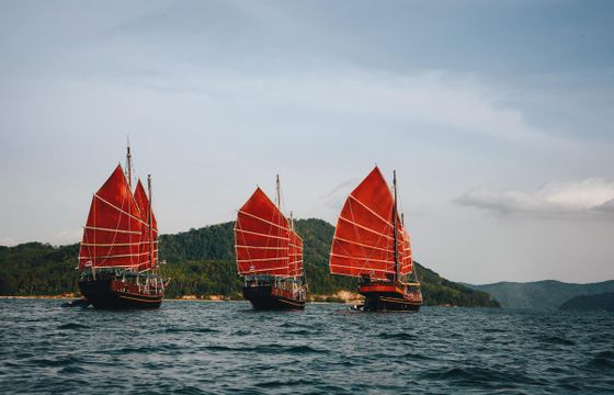 Traditional Heritage Junk Boat