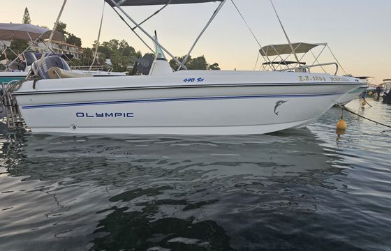 olympic boat 490 sx