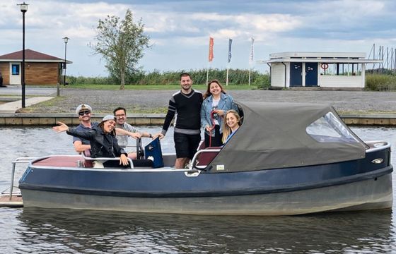 luxe e-sloep 590