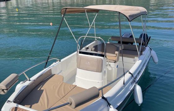 karel ithaca 550 with tohatsu 30hp 4stroke engine
