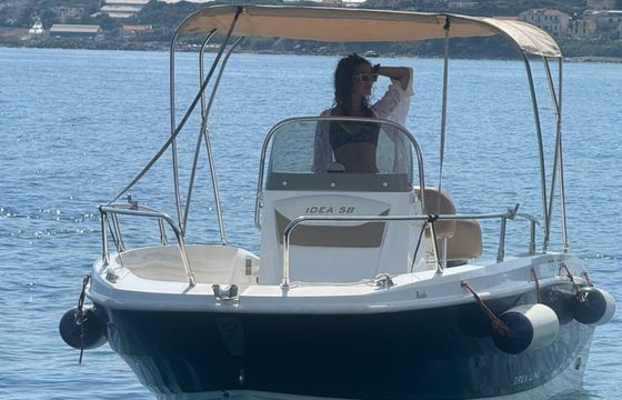 prua al vento idea marine 5.80 quick silver 40cv 40cv