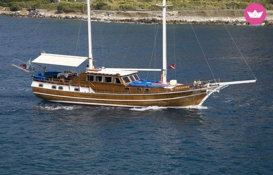 c.n. bodrum zekiye dag -turchia caicco
