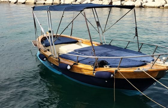 custom gozzo in vtr e legno
