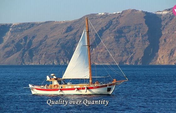 traditional greek kaiki -trechandiri