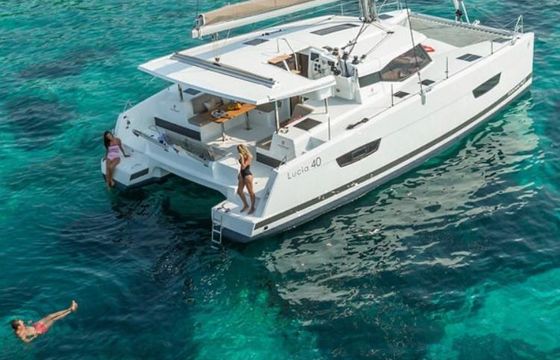 fountaine pajot fountaine pajot lucia 40 — spacious catamaran in k