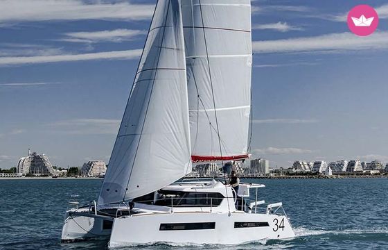 aventura catamarans aventura 34 bolina