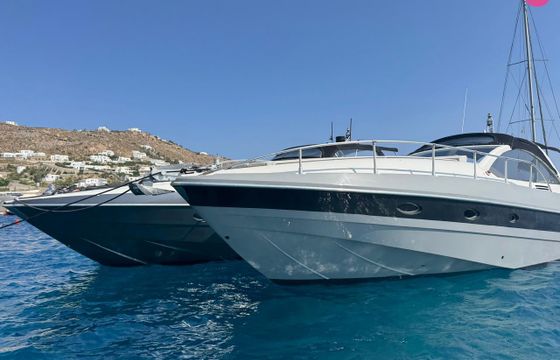 pershing 38 prershing 38,mykonos south coast,orsantorini,paros