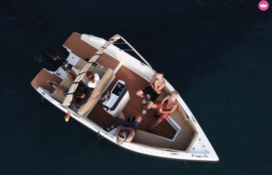 new!! silveryacht silver 555
