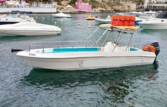 buccaneer 24 ft open motorboat
