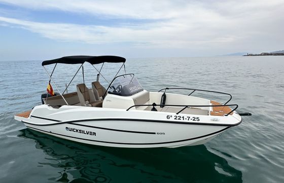 quicksilver 605 open
