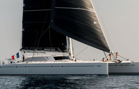 multiplast fast cruising catamaran