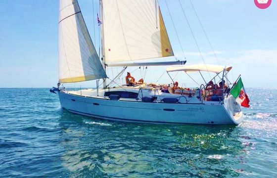 beneteau oceanis 40 with skipper