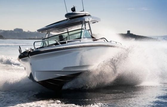 axopar 37 sun top, brabus, mediterrana edition