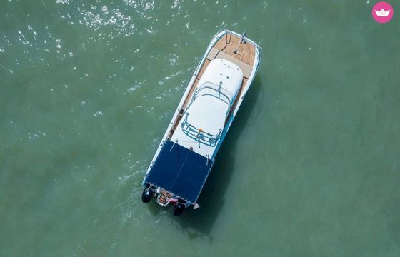 custom speedboat catamaran
