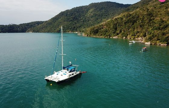 day charter ou pernoite no veleiro paraty-rj crowther 36