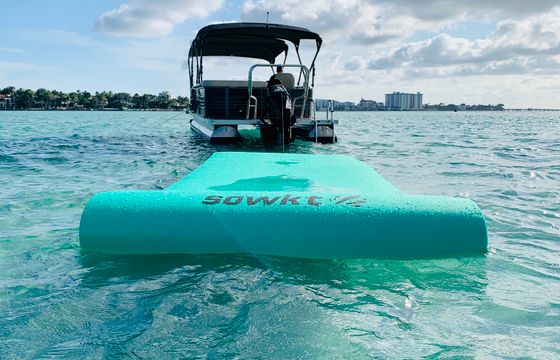 Rent Our Brand New Pontoon To Explore Sunny Miami!