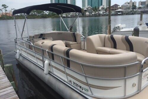 Wahoo pontoon boat