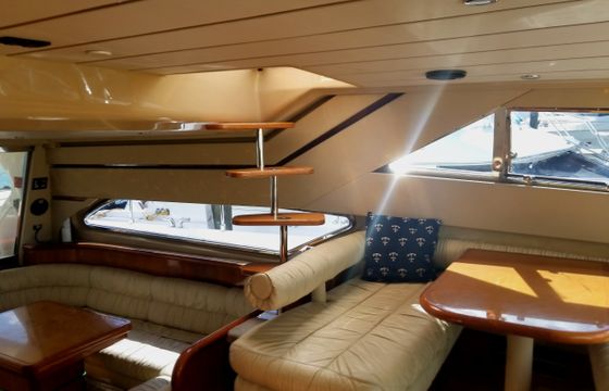 Luxury 60' Ferretti Flybridge
