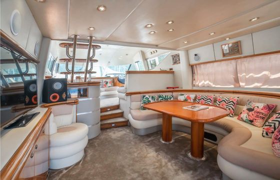 A Sunseeker Manhattan 62 Flybridge