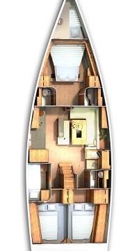 Sailing yacht Hanse 505 - Blue Bonnet af Lovnas