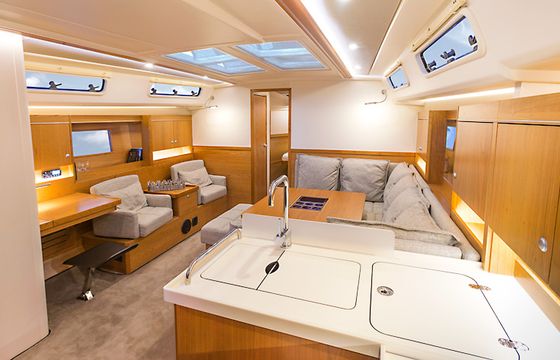 Sailing yacht Hanse 455 - Wind Rose