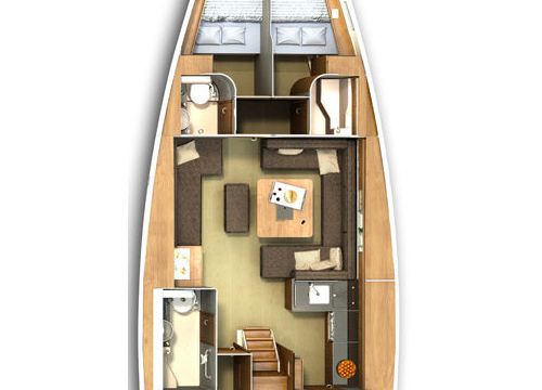 Hanse 445 - Ginger