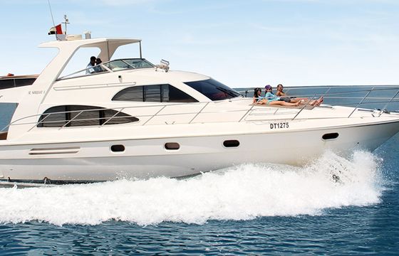 Charter Luxurious 55ft Gulf Craft Yacht