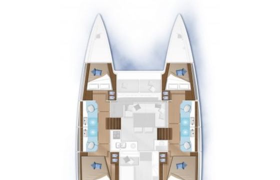 Meliti - A/C & Watermaker & Generator - 4+2 Cabins/4 Heads