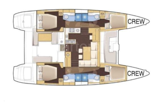 Iris IV (Queen cabin 1)