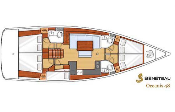 Nabucco: Aft cabin #2 (Cabin charter - 2 pax) Fully Crewed, ALL EXPENSES